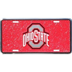 Ohio State Buckeyes NCAA Mosaic License Plate